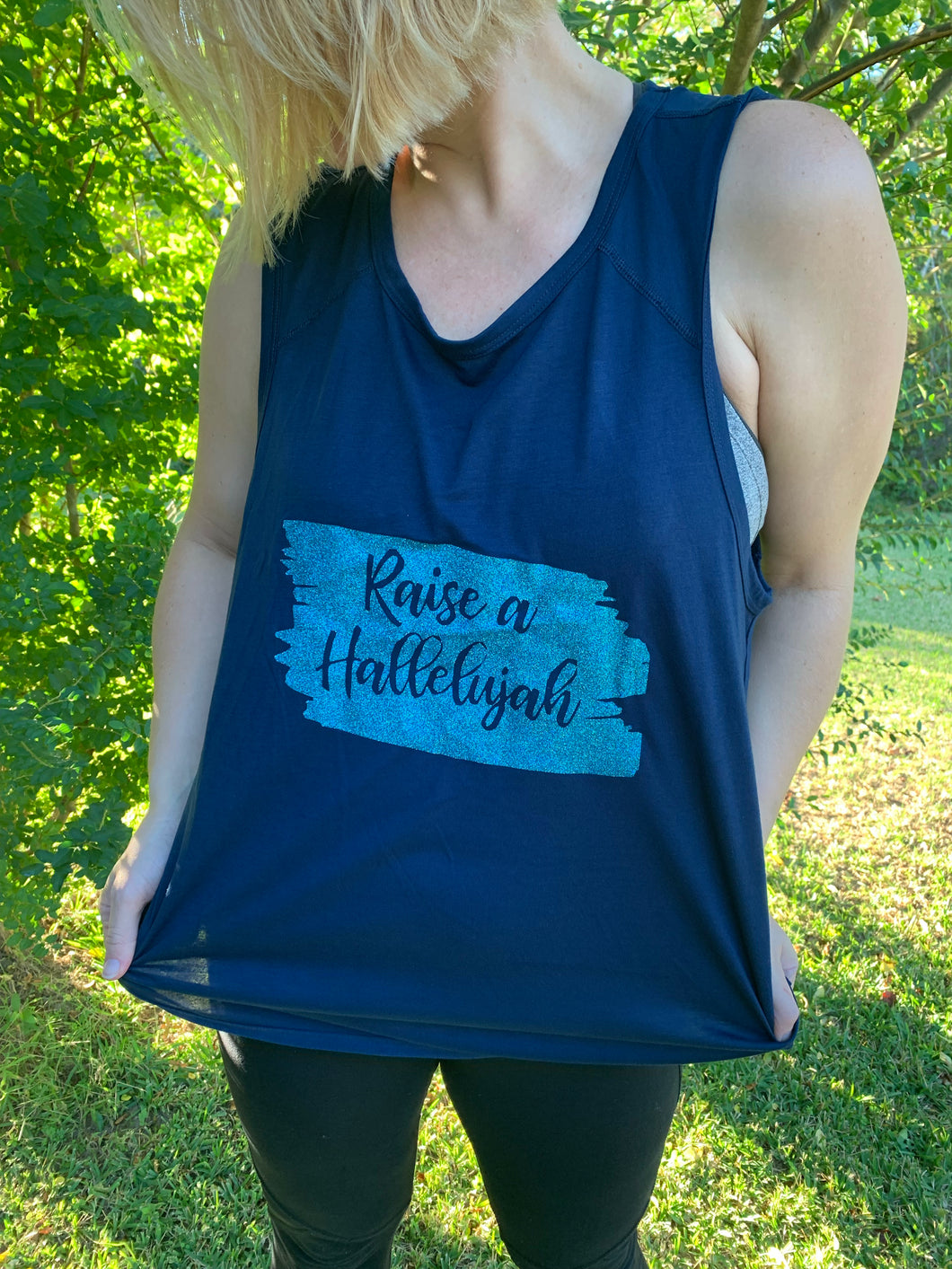 Navy Blue Tank 